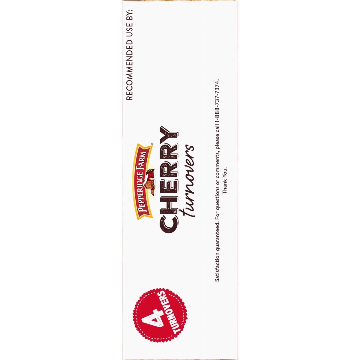 slide 8 of 9, Pepperidge Farm Cherry Turnovers Pastries, 4-Count 12.5 oz. Box, 12.5 oz