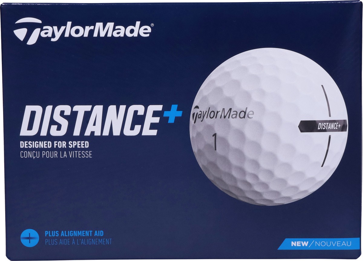 slide 6 of 9, Taylor Made Distance+ Golf balls 12 ea, 12 ct