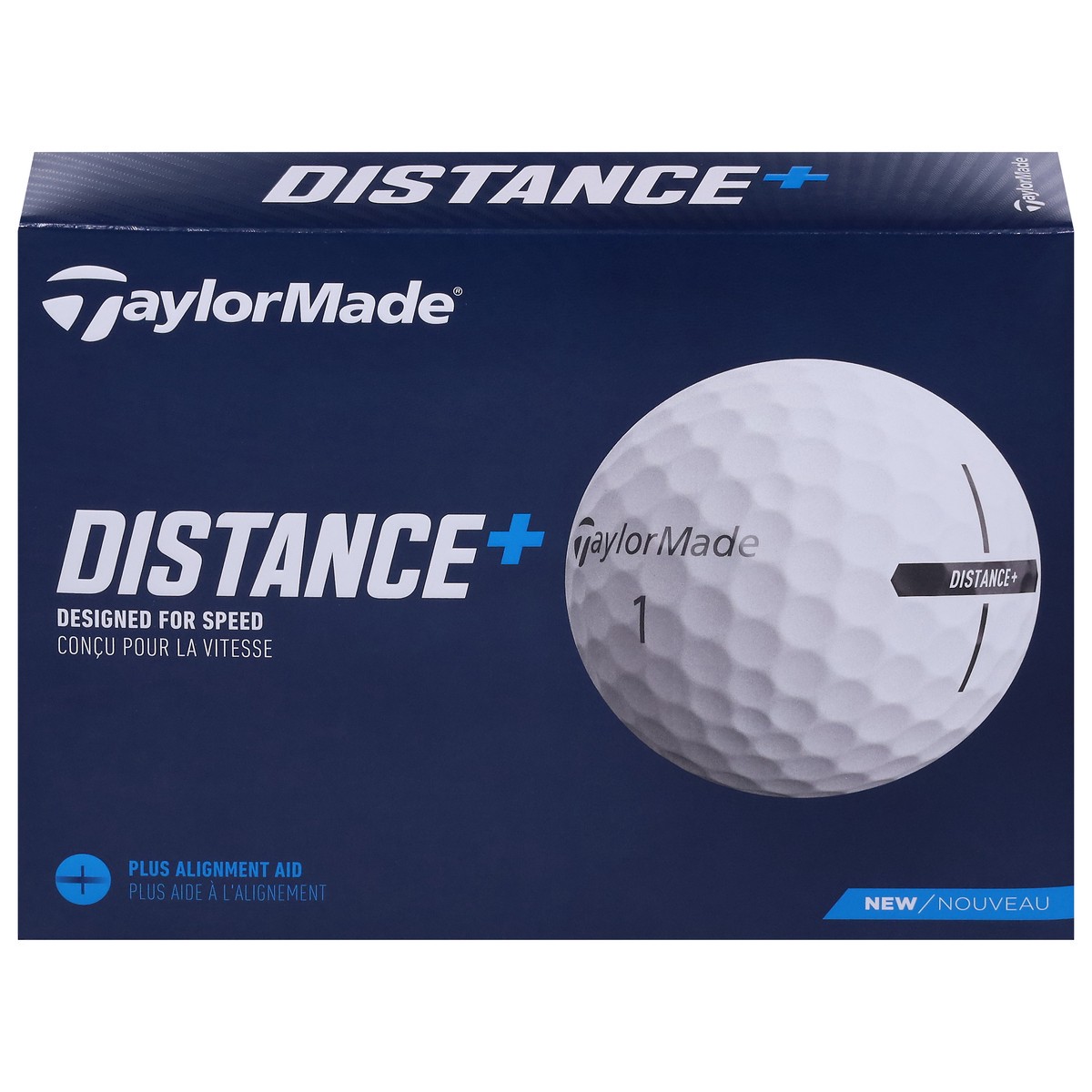 slide 1 of 9, Taylor Made Distance+ Golf balls 12 ea, 12 ct