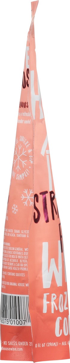 slide 9 of 13, House Wine Strawberry Frose Frozen Wine Cocktail 10 fl oz, 10 fl oz