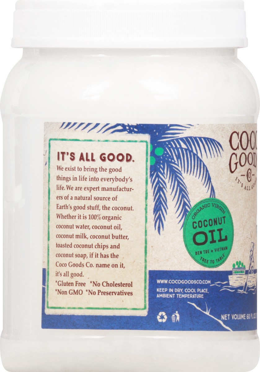 slide 6 of 10, Coco Goods Coconut Oil 60 oz, 60 oz