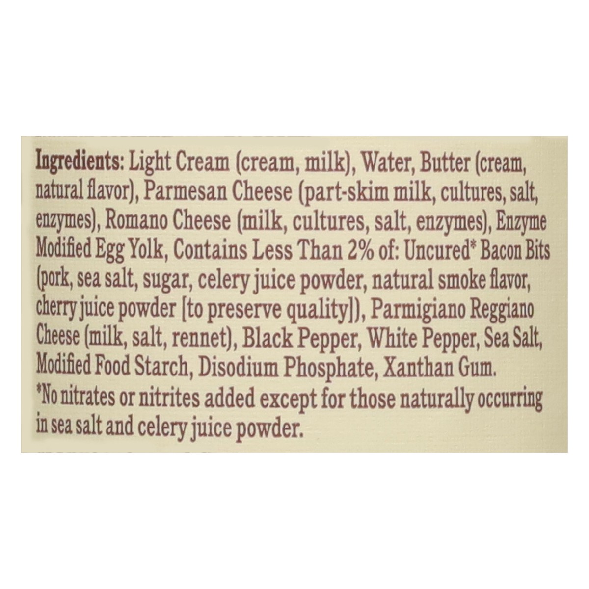 slide 2 of 12, Rao's Homemade Bacon Alfredo Sauce - 15 oz, 15 oz