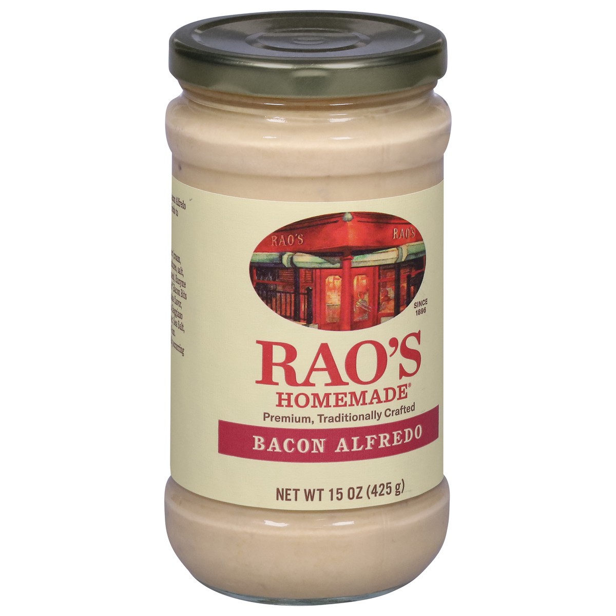 slide 3 of 12, Rao's Homemade Bacon Alfredo Sauce - 15 oz, 15 oz