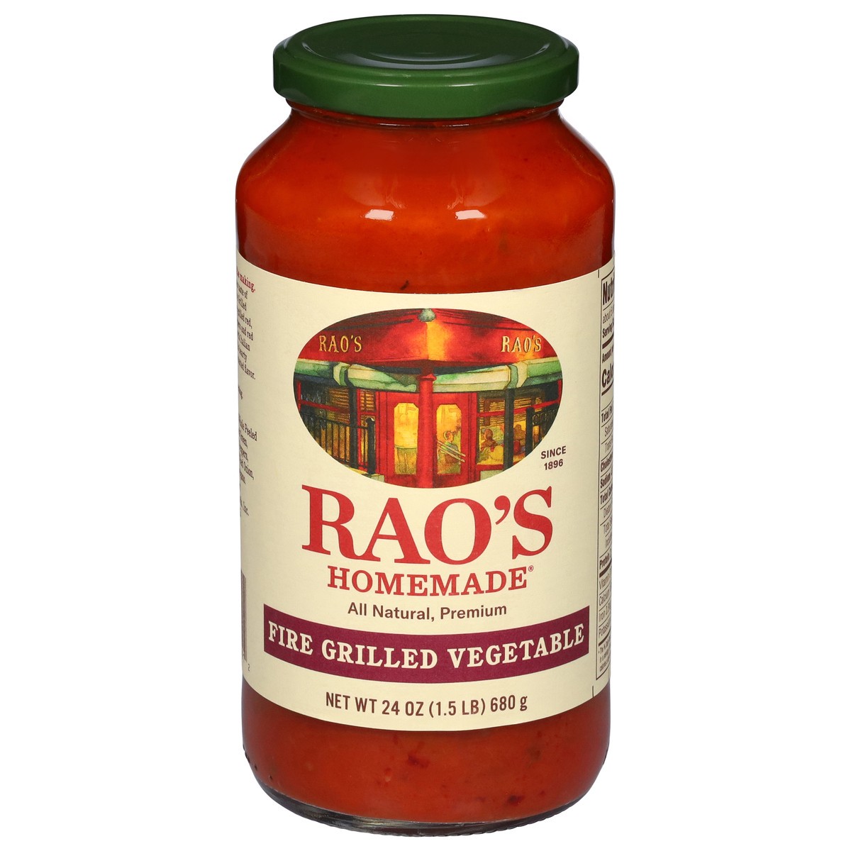 slide 4 of 13, Rao's Homemade Fire Grilled Vegetable Sauce - 24 oz, 24 oz