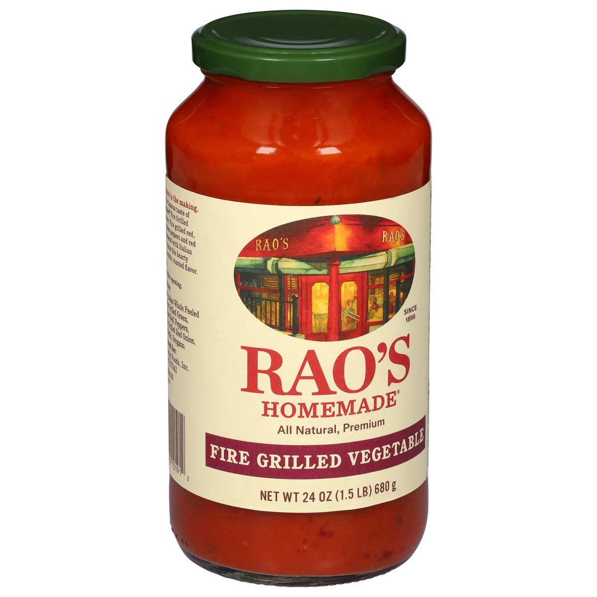 slide 3 of 13, Rao's Homemade Fire Grilled Vegetable Sauce - 24 oz, 24 oz