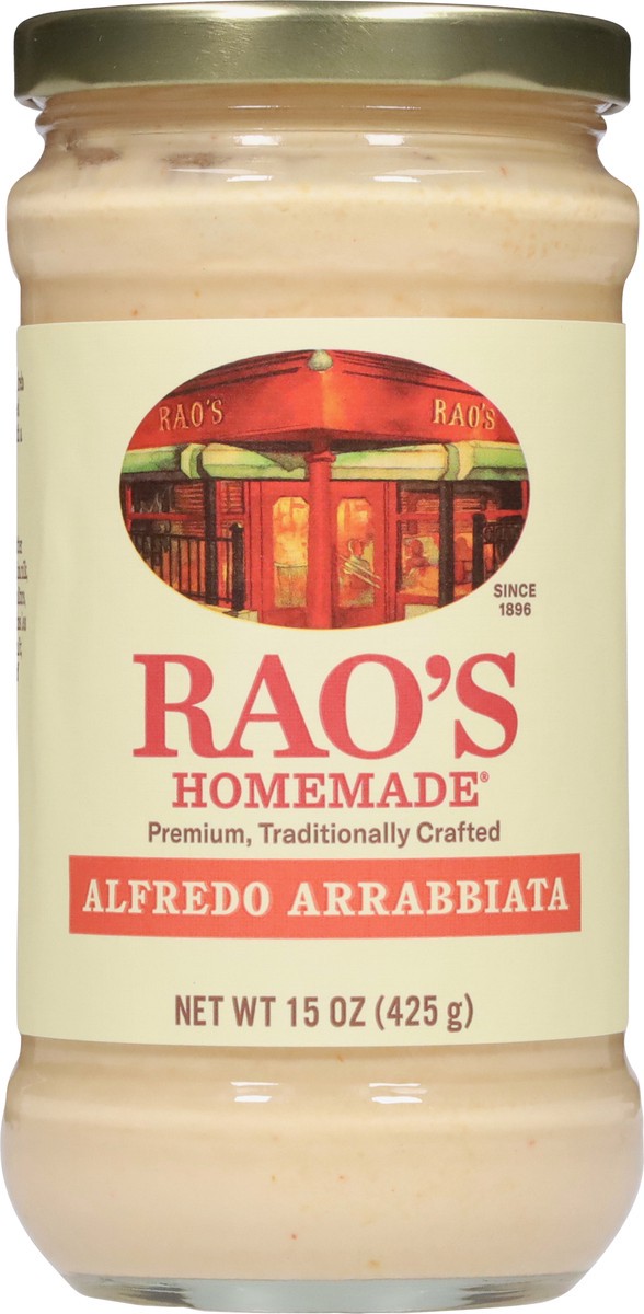 slide 5 of 13, Rao's Homemade Alfredo Arrabbiata Sauce - 15 oz, 15 oz