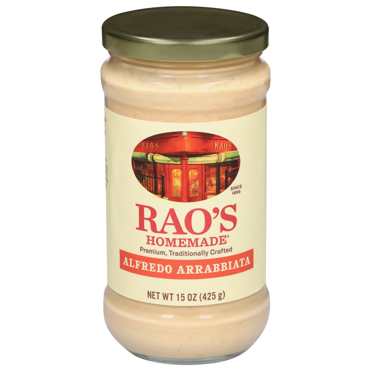 slide 9 of 13, Rao's Homemade Alfredo Arrabbiata Sauce - 15 oz, 15 oz