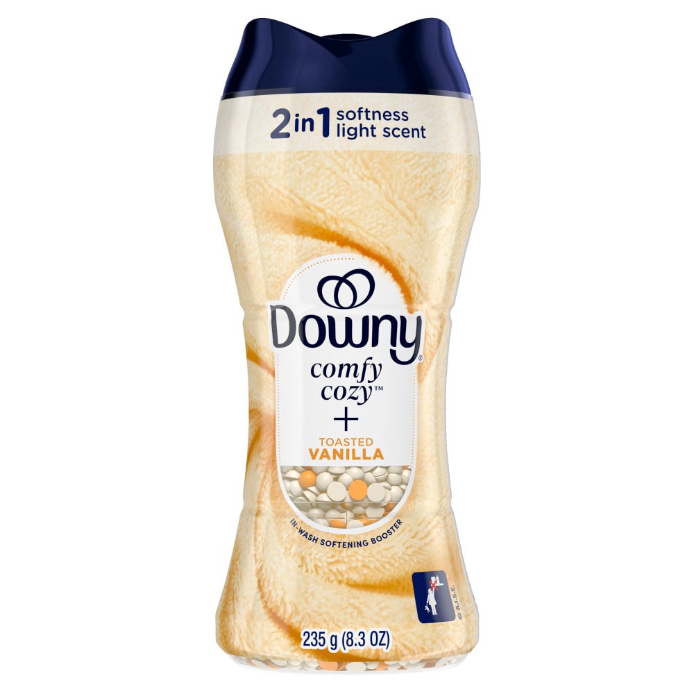 slide 4 of 6, Downy Comfy Cozy In-Wash Laundry Scent Booster Beads, Toasted Vanilla Scent, 8.3 oz, 8.3 oz
