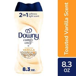 Downy Comfy Cozy In-Wash Laundry Scent Booster Beads, Toasted Vanilla Scent, 8.3 oz