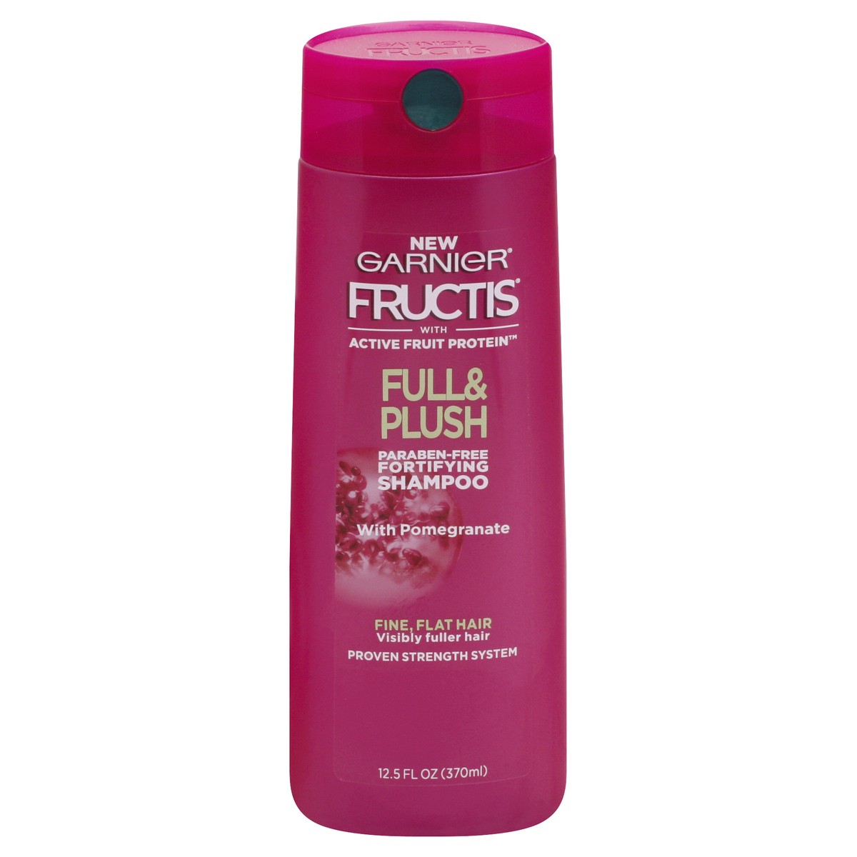 slide 10 of 10, Garnier Full & Plush Pomegranate Shampoo, 12.5 fl oz