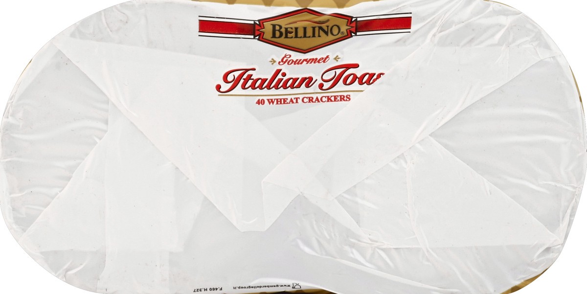 slide 2 of 5, Bellino Italian Toast, Gourmet, Wheat Crackers, 10.5 oz