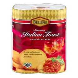 Bellino Italian Toast, Gourmet, Wheat Crackers