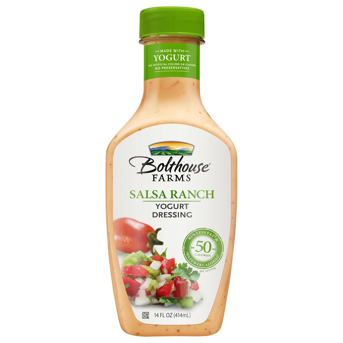 slide 7 of 7, Bolthouse Farms Dressing , Salsa Ranch Creamy Yogurt Dressing, 14 fl. oz., 14 oz