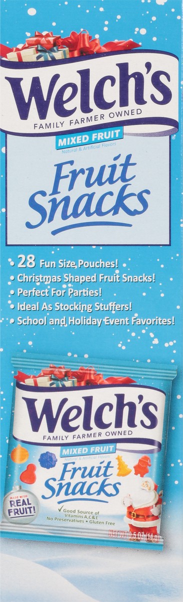 slide 3 of 9, Welch's Fun Size Mixed Fruit Snacks 28 - 0.5 oz Pouches, 28 ct