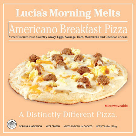 slide 1 of 1, Lucias Americano Breakfast Pizza, 8.15 oz