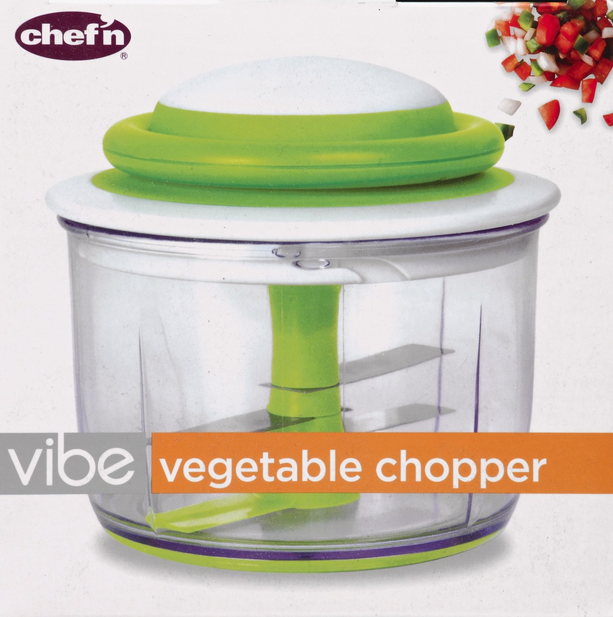 slide 2 of 5, Chef'n Vegetable Chopper 1 ea, 1 ct
