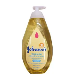 Johnson's Head-To-Toe Gentle Baby Body Wash & Shampoo For Sensitive Skin - 27.1 fl oz