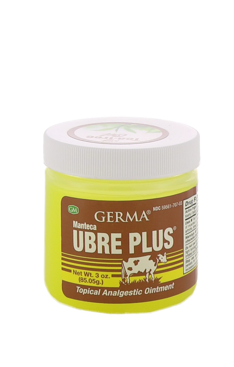 slide 1 of 1, Germa Manteca Ubre Plus Analgestic Ointment, 1 ct