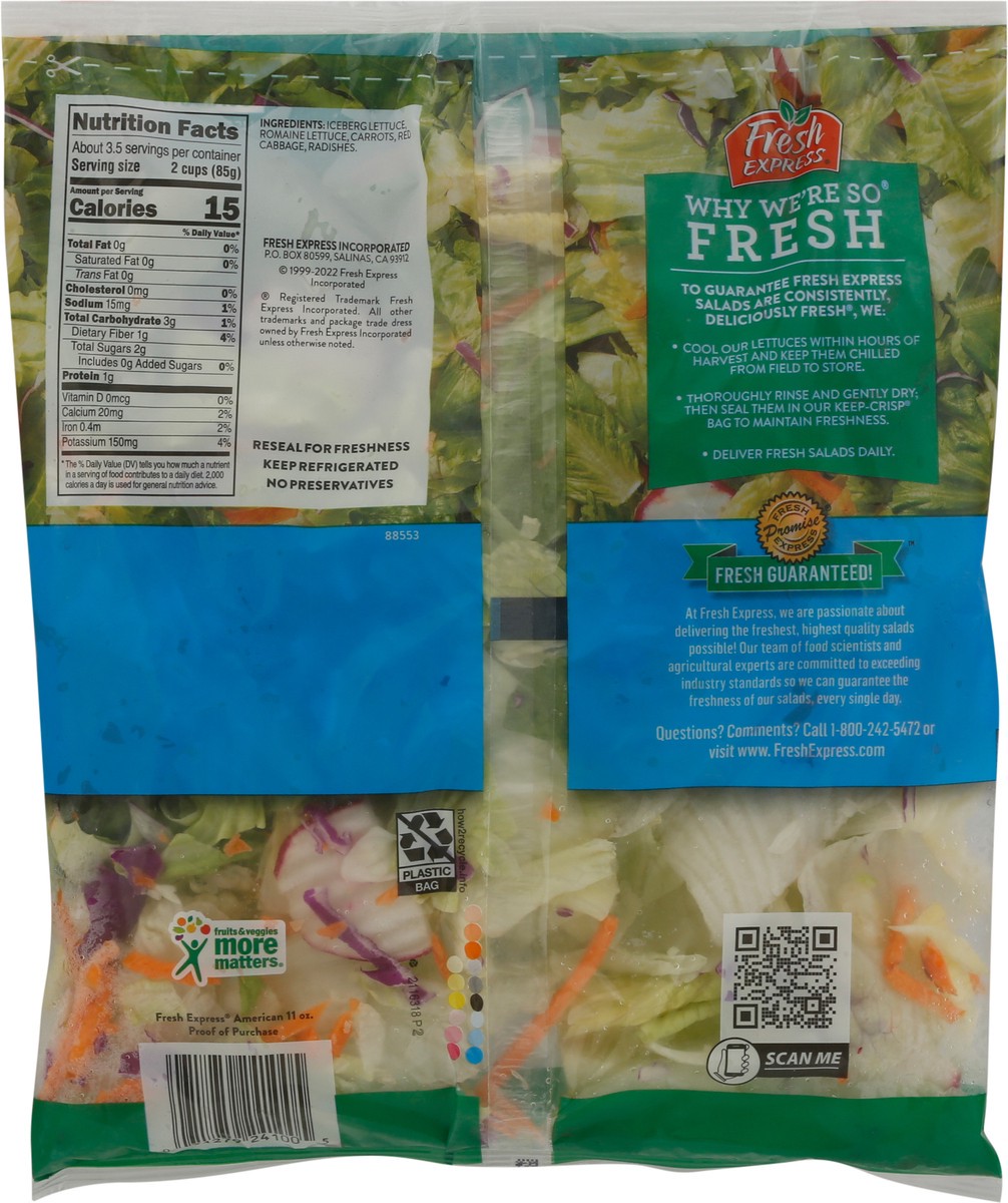 slide 5 of 9, Fresh Express American Salad Kit, 11 oz