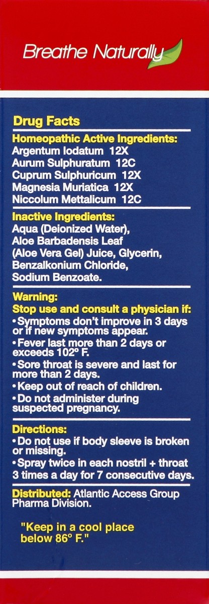 slide 2 of 5, Sanadrin Nasal Decongestant 0.5 oz, 0.5 oz