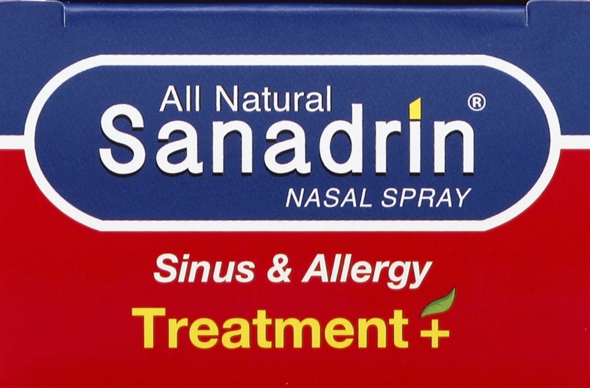 slide 4 of 5, Sanadrin Nasal Decongestant 0.5 oz, 0.5 oz