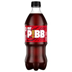 Mr. Pibb Cherry Soda Soft Drink Bottle, 20 fl oz