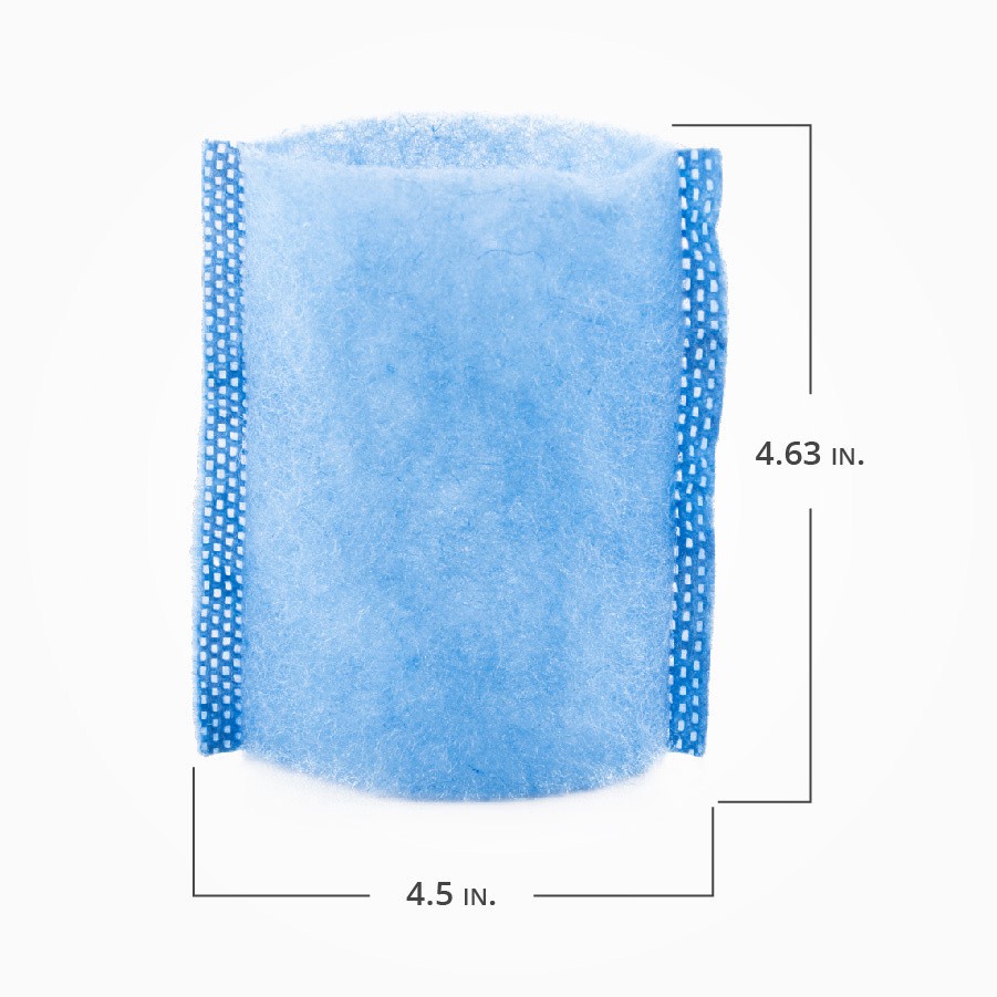 slide 8 of 8, Marineland Magnum 200 Polishing Internal Filter Floss Sleeve, 1 ct