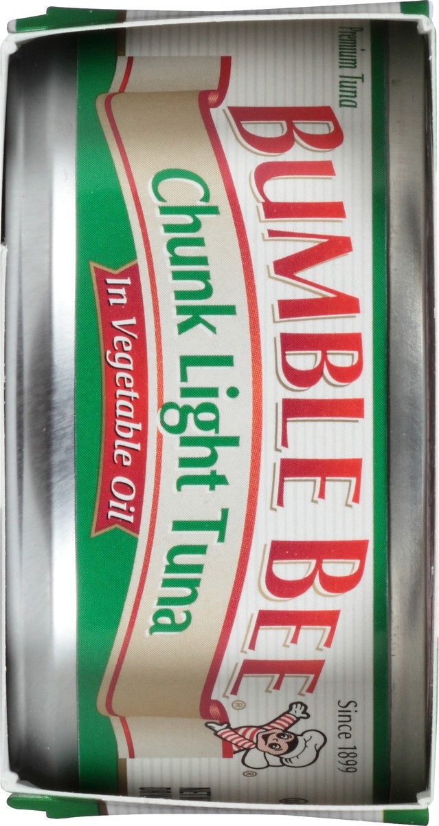 slide 11 of 11, Bumble Bee Chunk Light Tuna In Oil Cans, 1 ct