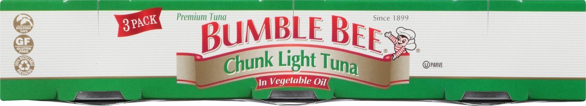 slide 10 of 11, Bumble Bee Chunk Light Tuna In Oil Cans, 1 ct