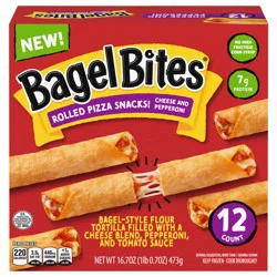 Bagel Bites Cheese & Pepperoni Roll Up