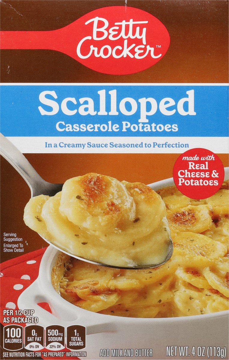 slide 11 of 14, Betty Crocker Scalloped Casserole Potatoes - 4 oz, 4 oz