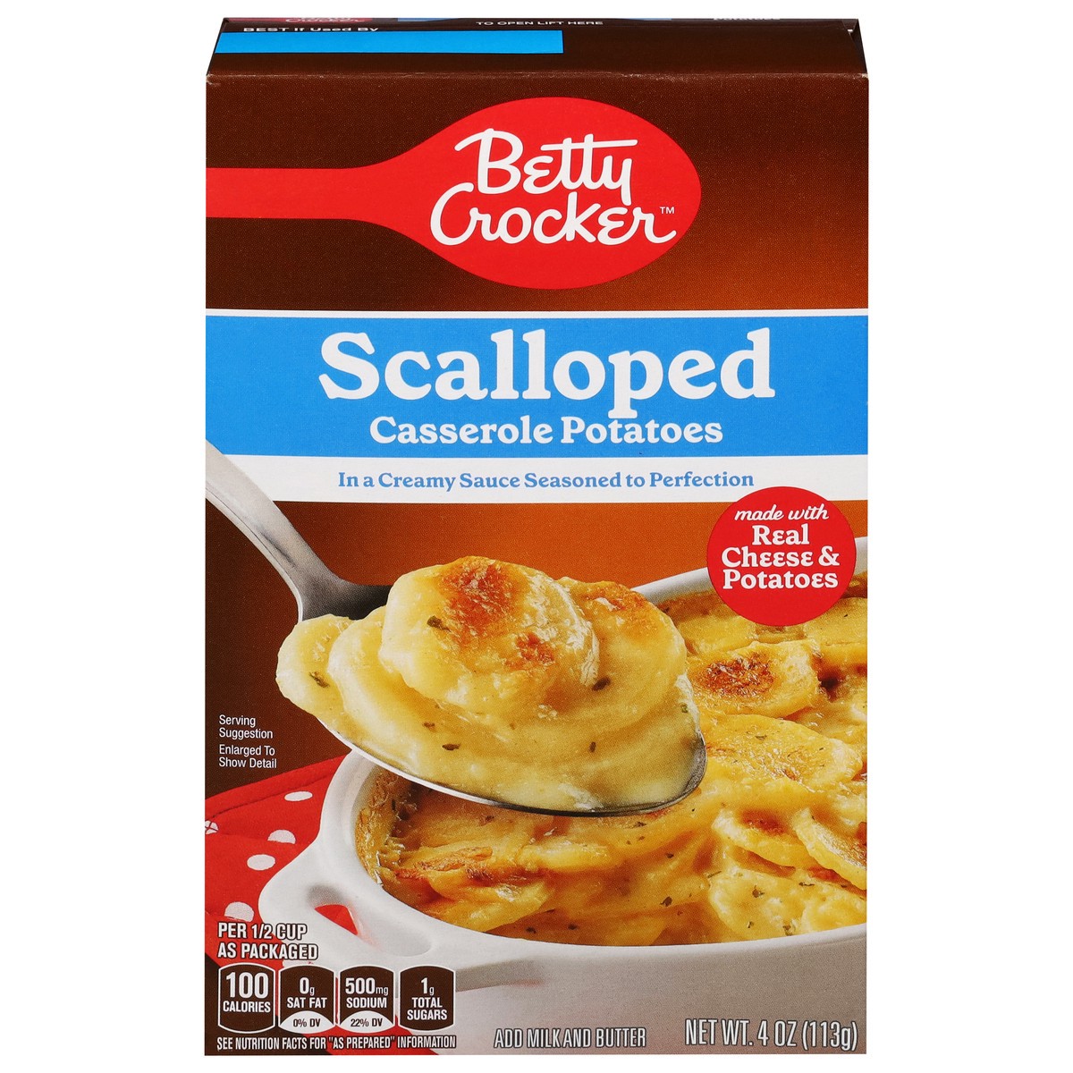 slide 1 of 14, Betty Crocker Scalloped Casserole Potatoes - 4 oz, 4 oz