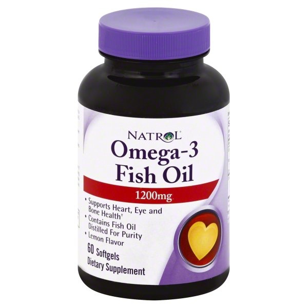 slide 1 of 2, Natrol Omega-3 Fish Oil 60 ea, 1 ct