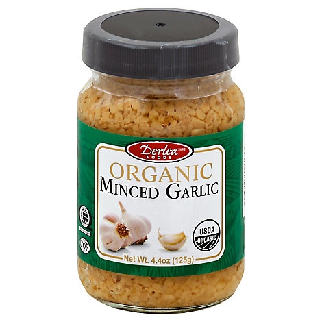 slide 1 of 1, Delallo Garlic Minced, 4.4 oz