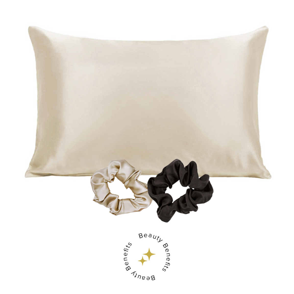 slide 1 of 1, SHINE Satin Haircare Kit - Std/Queen Size - Champagne, 1 kit