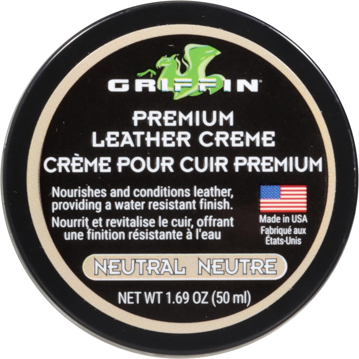 slide 7 of 14, Griffin Bros. Premium Neutral Leather Creme 1.69 oz, 1.60 fl oz