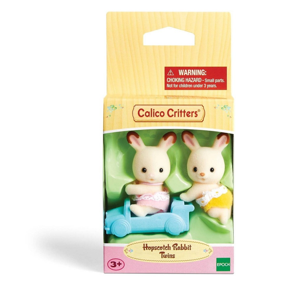 slide 2 of 2, Calico Critters Hopscotch Rabbit Twins, 1 ct