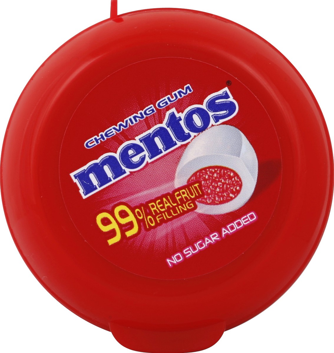 slide 2 of 6, Mentos Squeeze Strawberry Gum, 1 ct