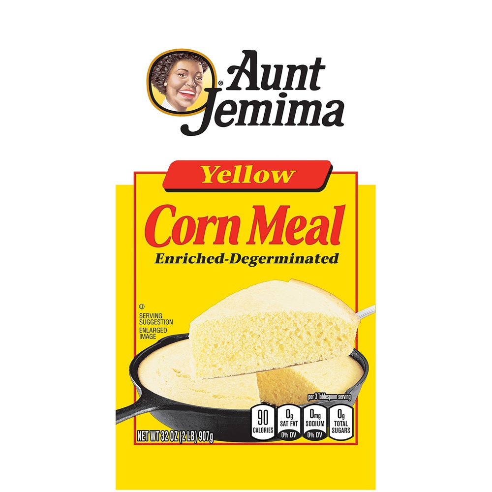 slide 2 of 5, Aunt Jemima Yellow Corn Meal, 32 oz