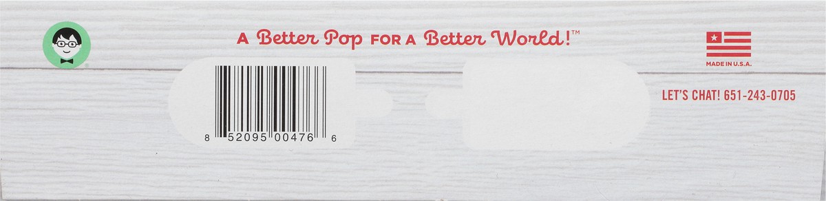 slide 3 of 9, Jonny Pops Organic Red, White, & Boom Water Pops 8 PK, 14.8 fl oz