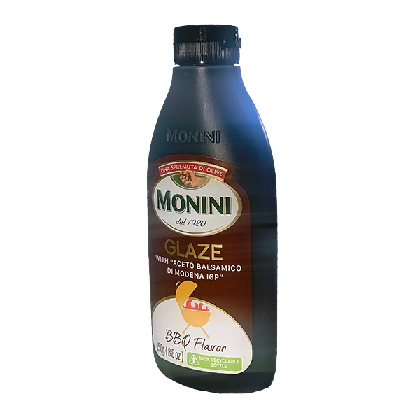 slide 1 of 1, Monini Bbq Flavored Balsamic Glaze, 8.8 oz