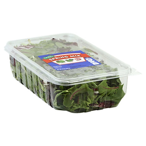 slide 1 of 1, Signature Farms Spring Mix Clamshell, 10 oz
