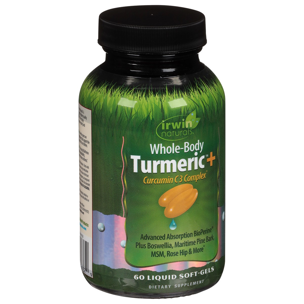 slide 11 of 12, Irwin Naturals Whole-Body Turmeric + Curcumin C3 Complex 60 Soft-Gels, 60 ct