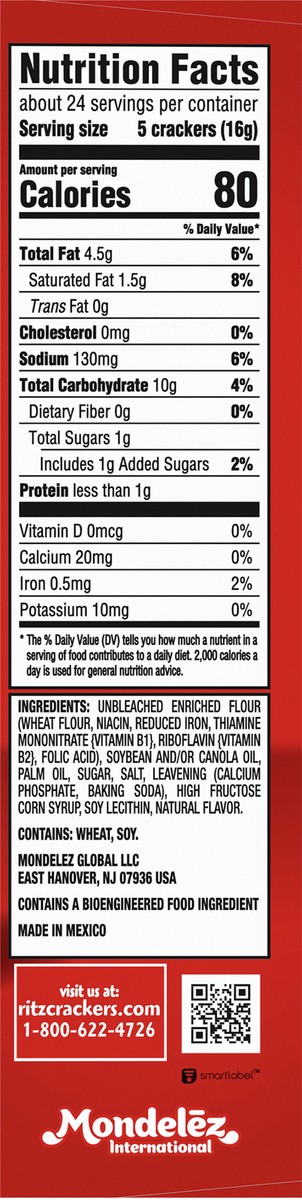 slide 6 of 9, RITZ Original Crackers, 13.7 oz, 13.7 oz