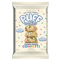 Puff Cookies Cookie Dough Confetti - 12.6 oz