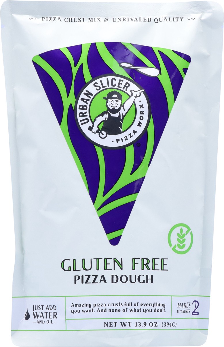 slide 7 of 9, Urban Slicer Gluten Free Pizza Dough Mix - 13.9 oz, 13.9 oz