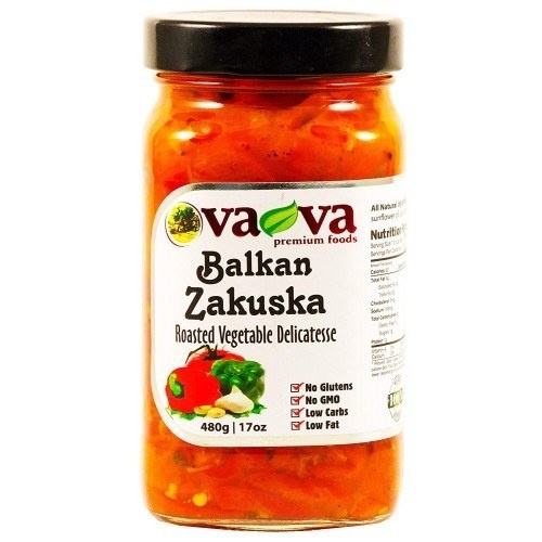slide 1 of 1, Vava Balkan Zakuska Mild, 480 gram