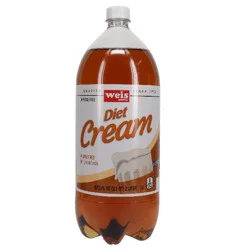 Weis Quality Cream Caffeine Free Diet Soda - 2 liter