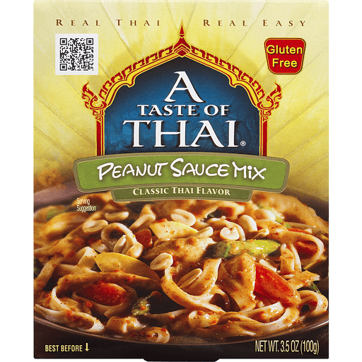 slide 2 of 9, A Taste of Thai Peanut Sauce Mix, 3.5 oz