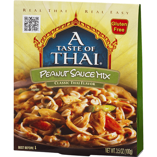 slide 3 of 9, A Taste of Thai Peanut Sauce Mix, 3.5 oz